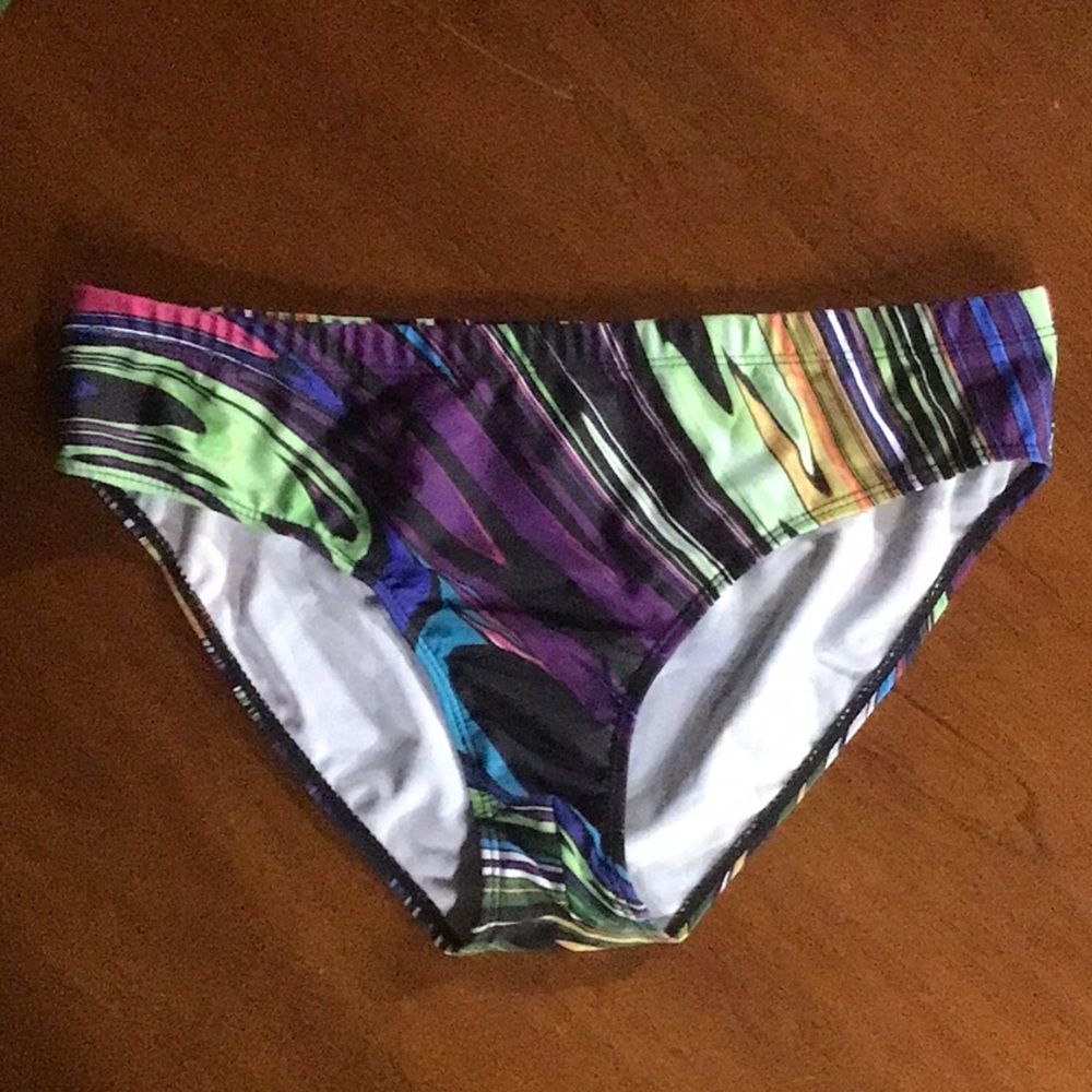 Men multi color bikini L